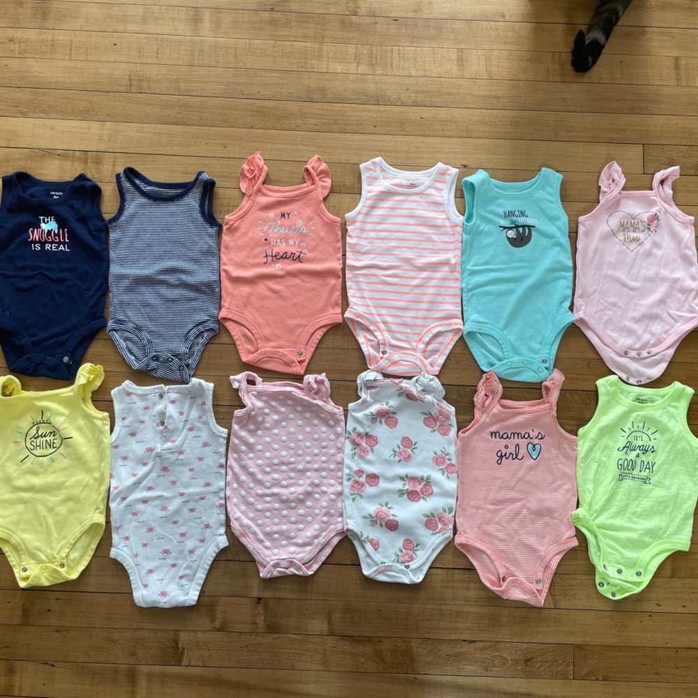 Tank Top Onesies (12 of them!)